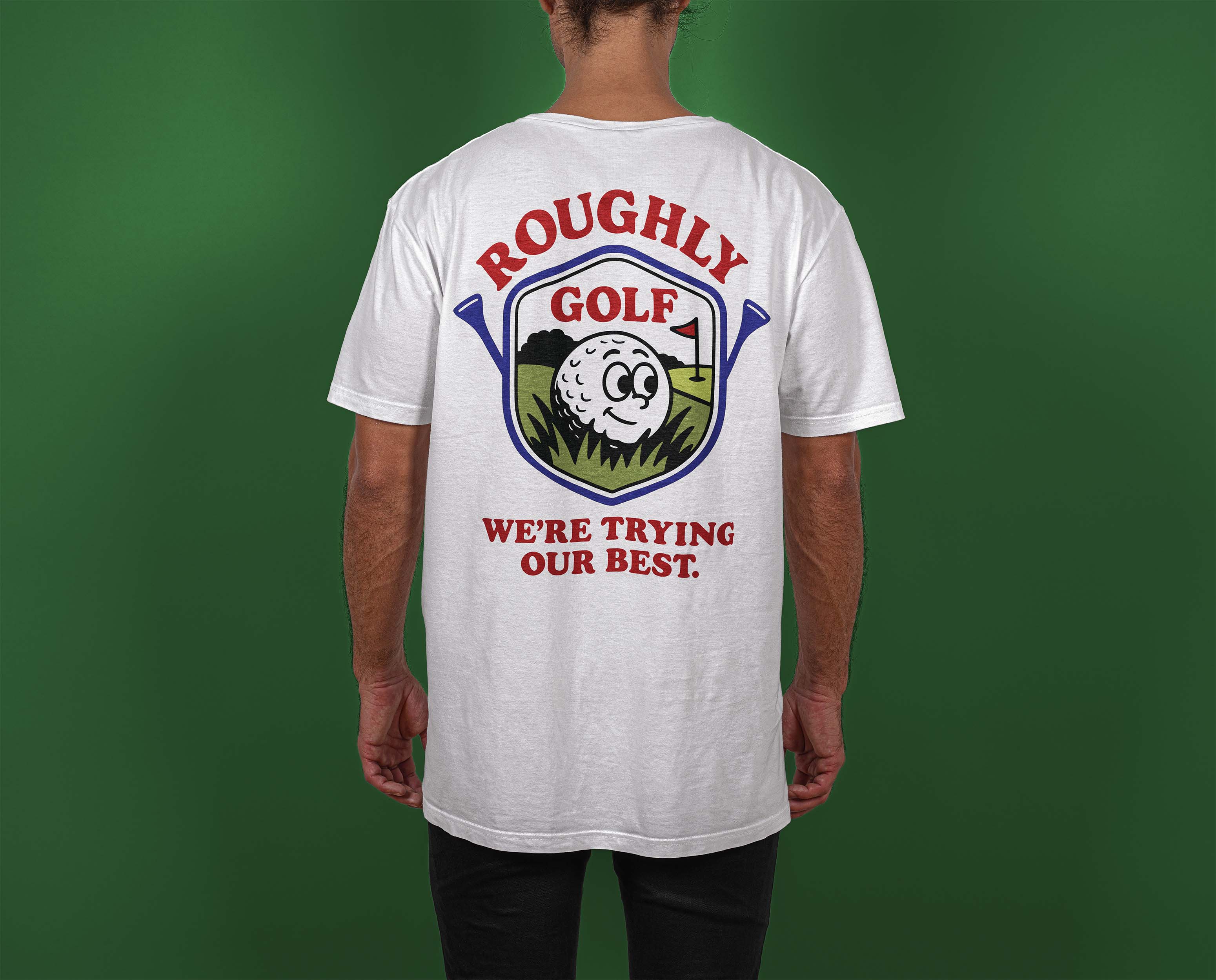 Rough Life Tee - White
