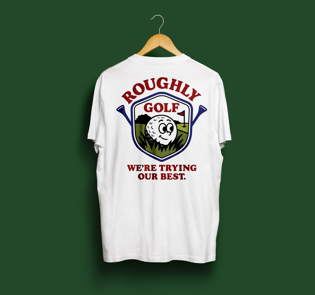 Rough Life Tee - White