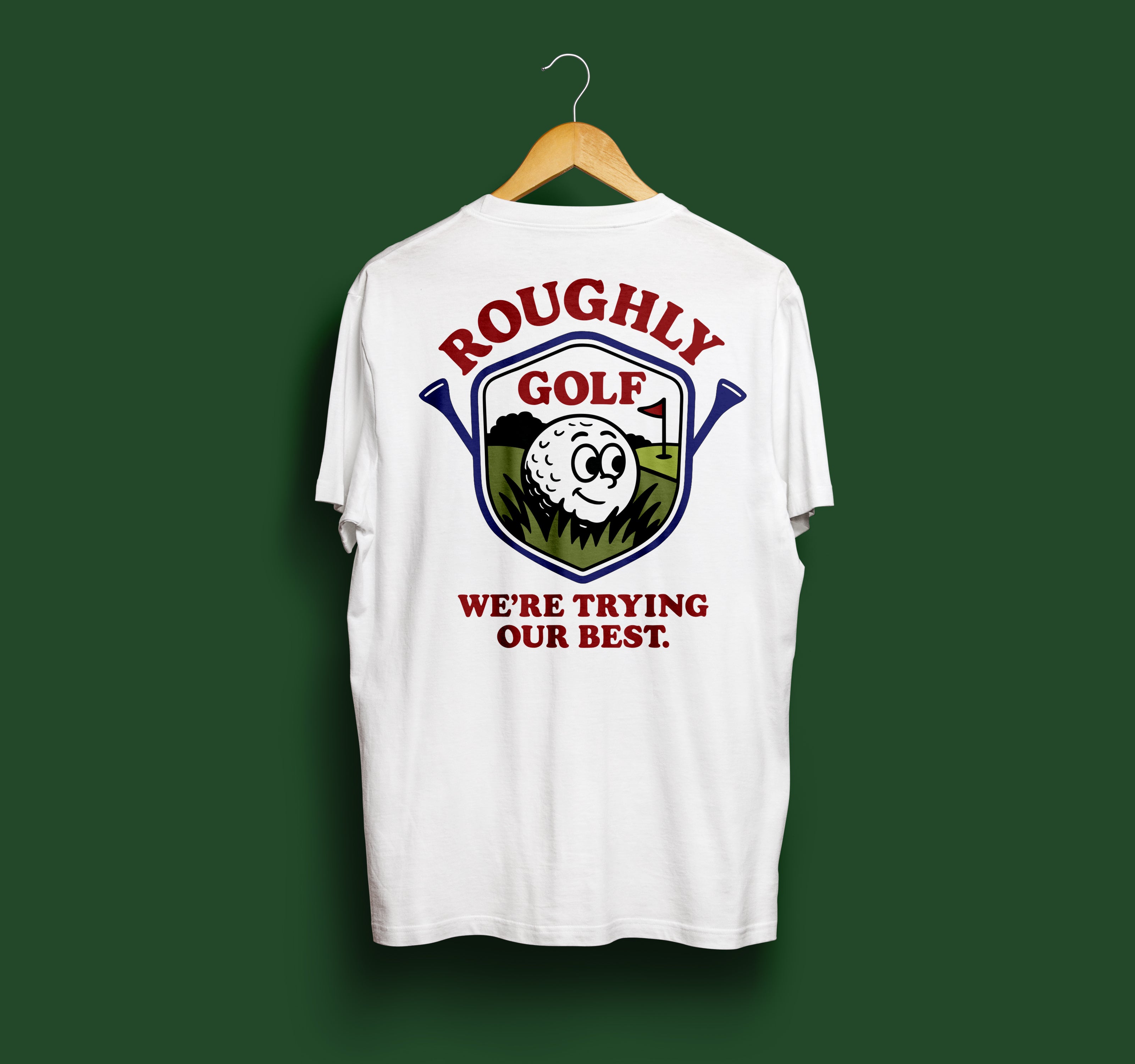 Rough Life Tee - White