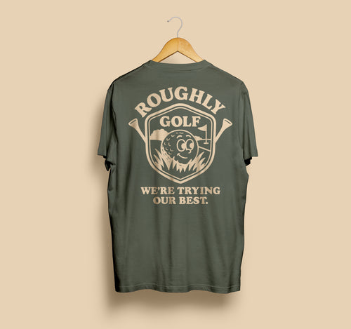 Rough Life Tee - Sage Green