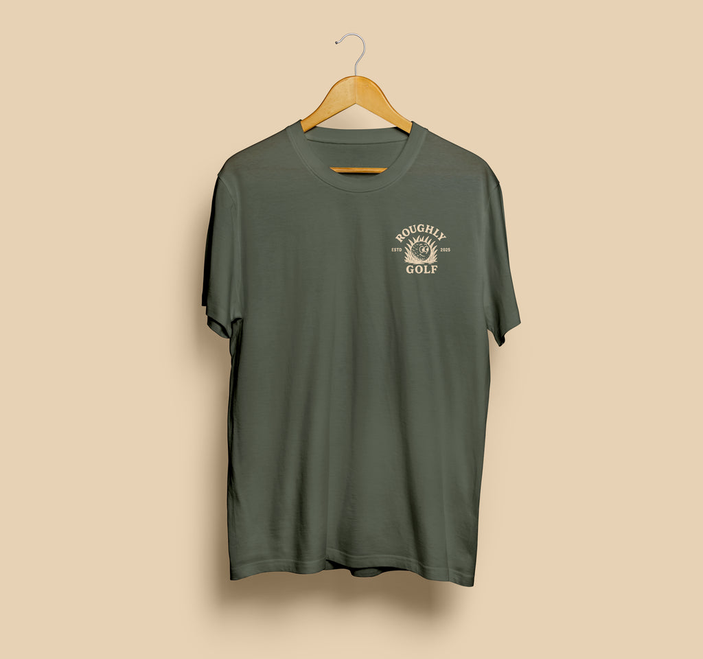 Rough Life Tee - Sage Green